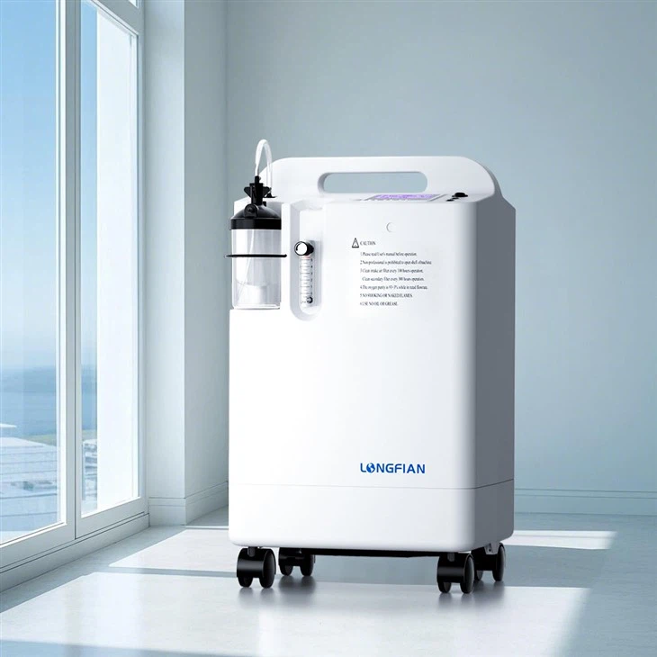 Longfian Home 93% Purity PSA Medical 5L Oxygen ConcentraTor With Nasal Cannula factory