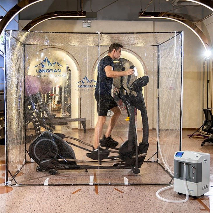 Generatore ipossico per sport fisici da palestra